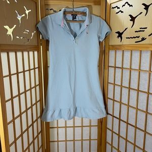 Baby blue GAP stretch dress